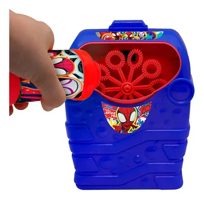 Máquina De Burbujas Spidey Disney Infantil
