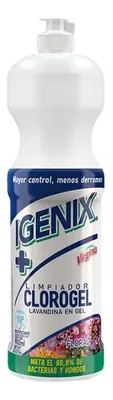 Cloro Gel Desinfectante Botella 900ml Floral