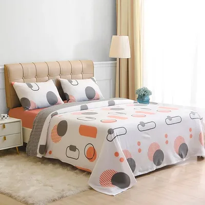 Set De Sábanas Polar Estampadas 2 Plazas Térmica Verde Oscuro