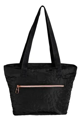 Lonchera Térmica Acolchada Greta Multiuso Negro