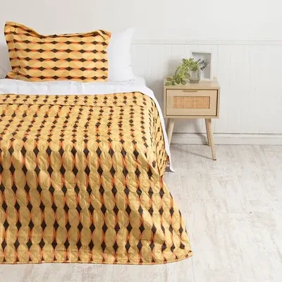 Quilt Estampado Reversible 1.5 Plaza Poliéster