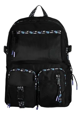 Mochila Escolar Kyro 25l Impermeable Acolchada Coral Claro