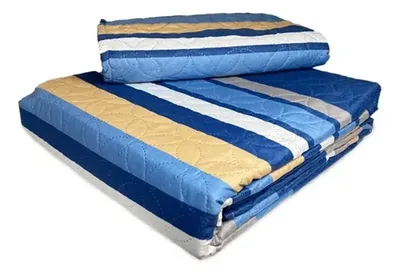 Quilt Reversible Da Vinci 2 Plazas Poliéster Coral Claro