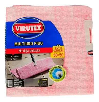 Trapero Multiuso Absorbente Para Pisos 50x50cm Blanco