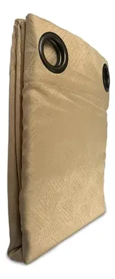 Cortina Jacquard Tarapacá Poliéster 140x220 Beige