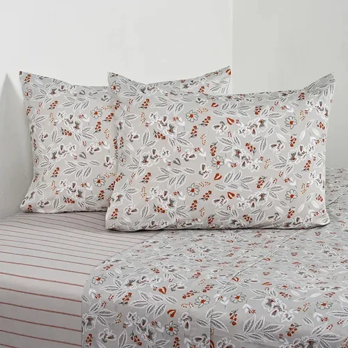 Set De Sábanas 200 Hilos Polycotton 2 Plazas