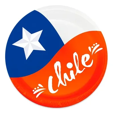 Set De Platos Desechables 18cm Para Fiestas