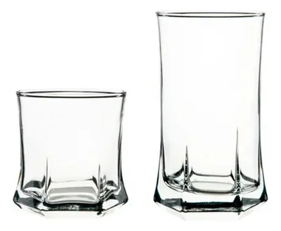 Set De Vasos Vivaldi Cristar 12 Piezas Cristal