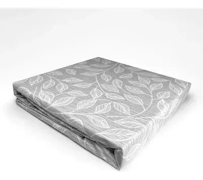 Set De Sábanas Micro Piel 2 Plazas Gris Suave Gris