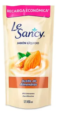 Jabón Líquido Almendras Doypack 450ml Glicerina