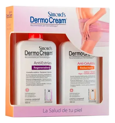 Crema Corporal Anti-estrías Anti-celulitis Dermocream