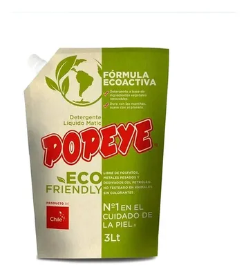 Detergente Líquido Eco Friendly Biodegradable 3l