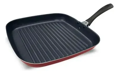 Plancha Grill Aluminio Antiadherente 28cm