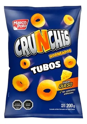 Crunchis Tubos Cereal Tostado 200g Marco Polo