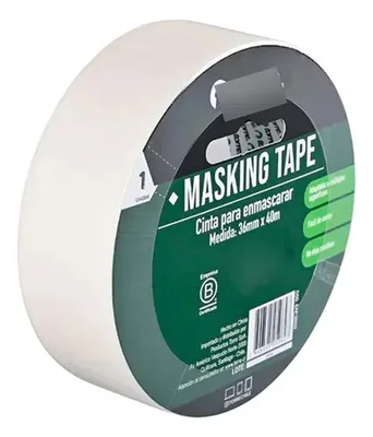 Cinta Masking Tape Crema 36mm Profesional Crema
