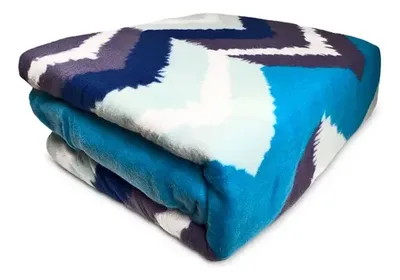 Set De Sábanas Polar King Estampadas Térmicas Verde Oscuro