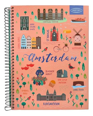 Cuaderno Espiral Tapa Dura 150 Hojas Matemática