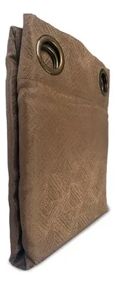 Cortina Jacquard Tarapacá Poliéster 140x220 Chocolate