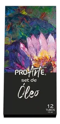 Óleos Proarte 12 Colores 12ml Set Pintura