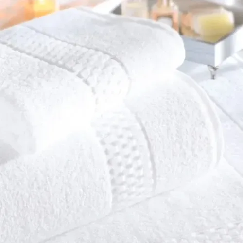 Toalla De Baño Premium Algodón 70x140 Cm Blanco