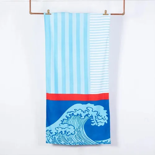 Toalla De Playa Velour Algodón Absorbente