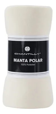 Manta De Polar 125x150 Cm Poliéster Suave Coral Claro
