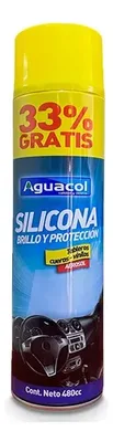Silicona En Spray 650cc Limpieza Brillo Tablero