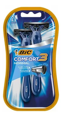 Máquina De Afeitar Bic Comfort 3 Hojas Móvil