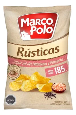 Papas Fritas Rústicas Sal Y Pimienta 185g