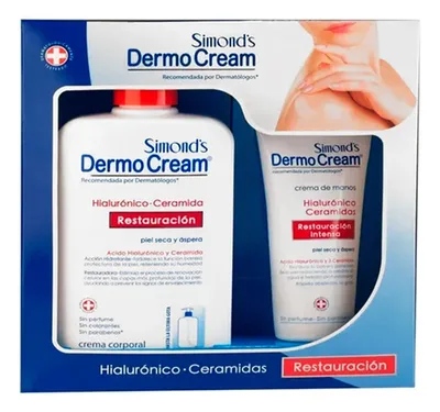 Crema Hidratante Dermocream Ácido Hialurónico 400ml