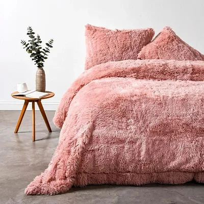 Cobertor Shaggie Microfibra Suave Rosa