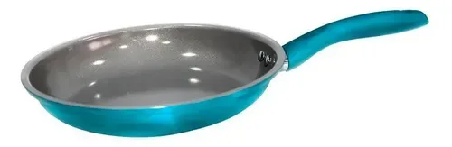 Sartén Antiadherente Titanio 24cm Cocina Turquesa