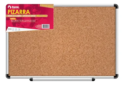 Pizarra De Corcho 60x80 Cm Mural Oficina