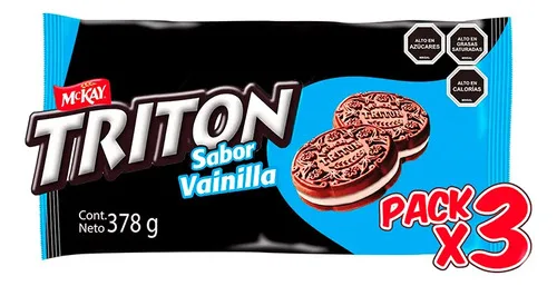 Galleta Tritón Pack 378gr Mckay