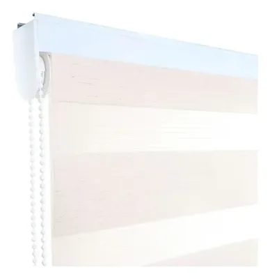 Cortina Roller Dúo 180x220 Cm Poliéster Coral Claro