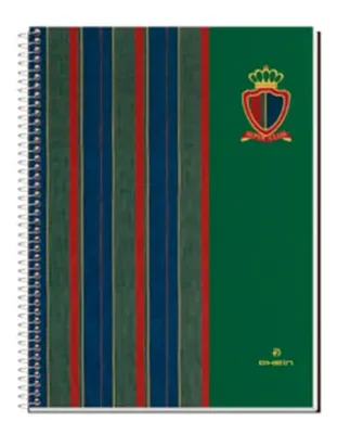 Cuaderno Escolar Oficio 150 Hojas Tapa Dura Verde