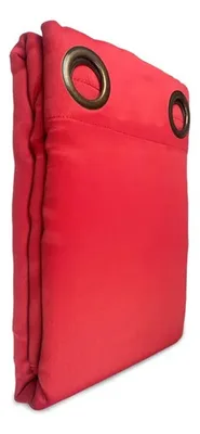 Cortina Blackout Victoria Poliéster Roja Rojo