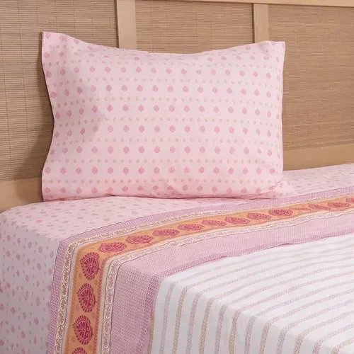 Set De Sábanas Estampadas 144 Hilos Policotton 1.5 Plazas