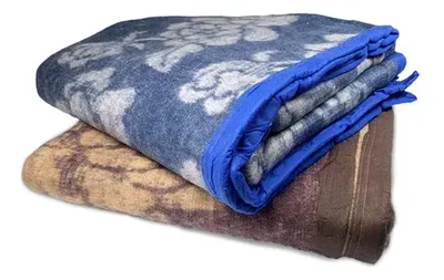 Frazada Pack Doble Jacquard Algodón Poliéster Plateado