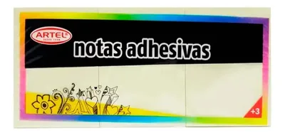 Notas Adhesivas 50x40mm Artel 400 Hojas
