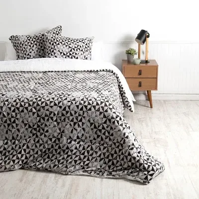 Plumón Coral Print Sherpa 2 Plazas Poliéster Coral