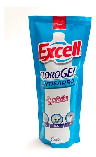 Cloro Gel Desinfectante Antisarro Aroma Floral 500cc