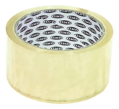 Cinta De Embalar Transparente 48mm Artel Coral Claro