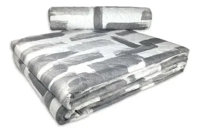 Quilt Reversible Da Vinci 1.5 Plazas Poliéster Coral Claro