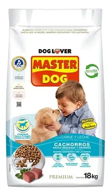 Alimento Perro Cachorro 18kg Carne Leche