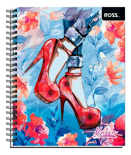 Cuaderno Universitario 100 Hojas Espiral Matemática 7mm