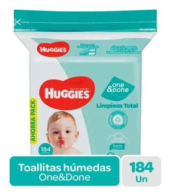 Toallas Húmedas Desechables Huggies 184 Unidades