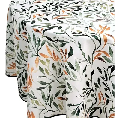 Mantel Rectangular Poliéster 150x230 Cm Coral Claro