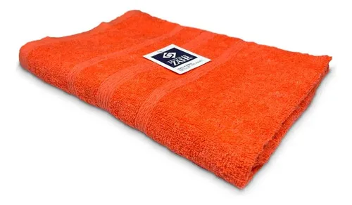 Toalla De Baño Algodón 100% Colección Salmón Coral Claro