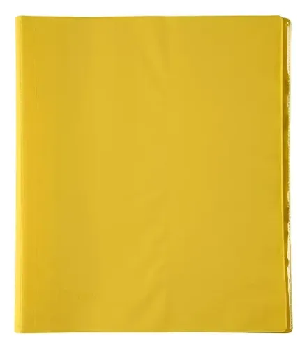 Forro Cuaderno College Amarillo Protector